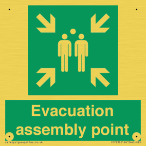 Evacuation assembly point